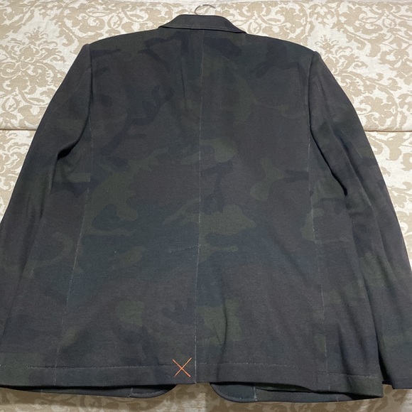 Jack Spade Camo Print Ponte Knit Sports Coat - Picture 7 of 12